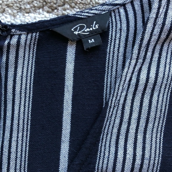 Rails Angela Mediterranean Stripe Navy  Medium - Picture 16 of 16
